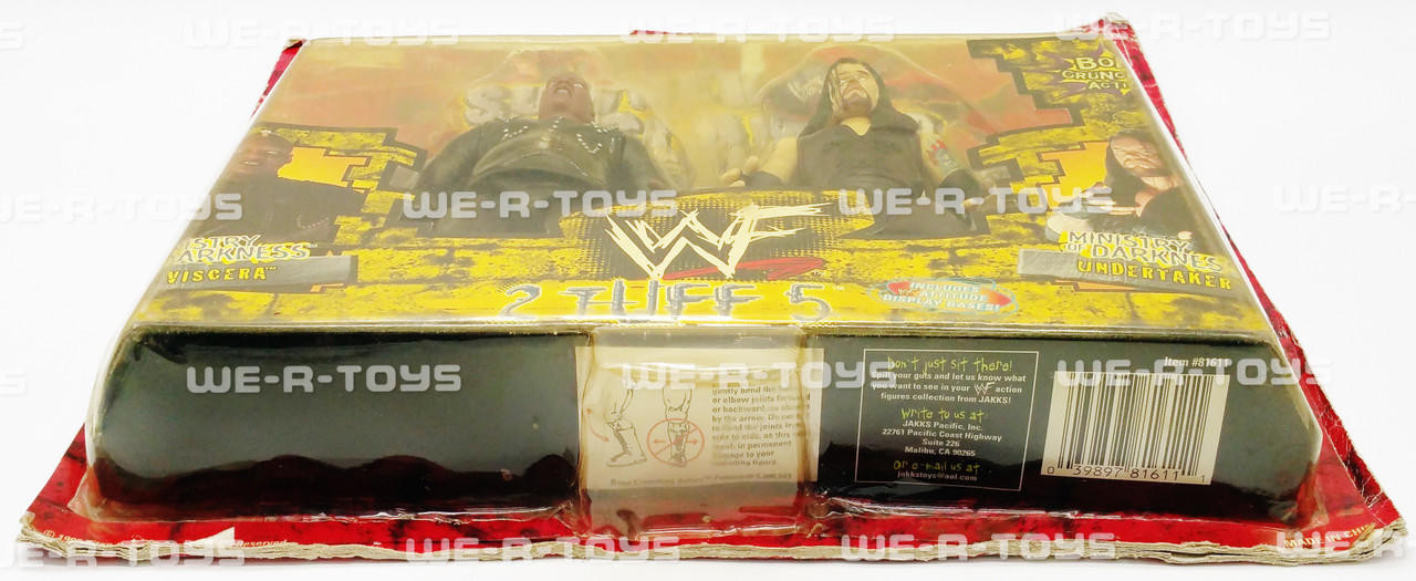 WWE WWF Summer Slam '99 Viscera & Undertaker Action Figures 1999