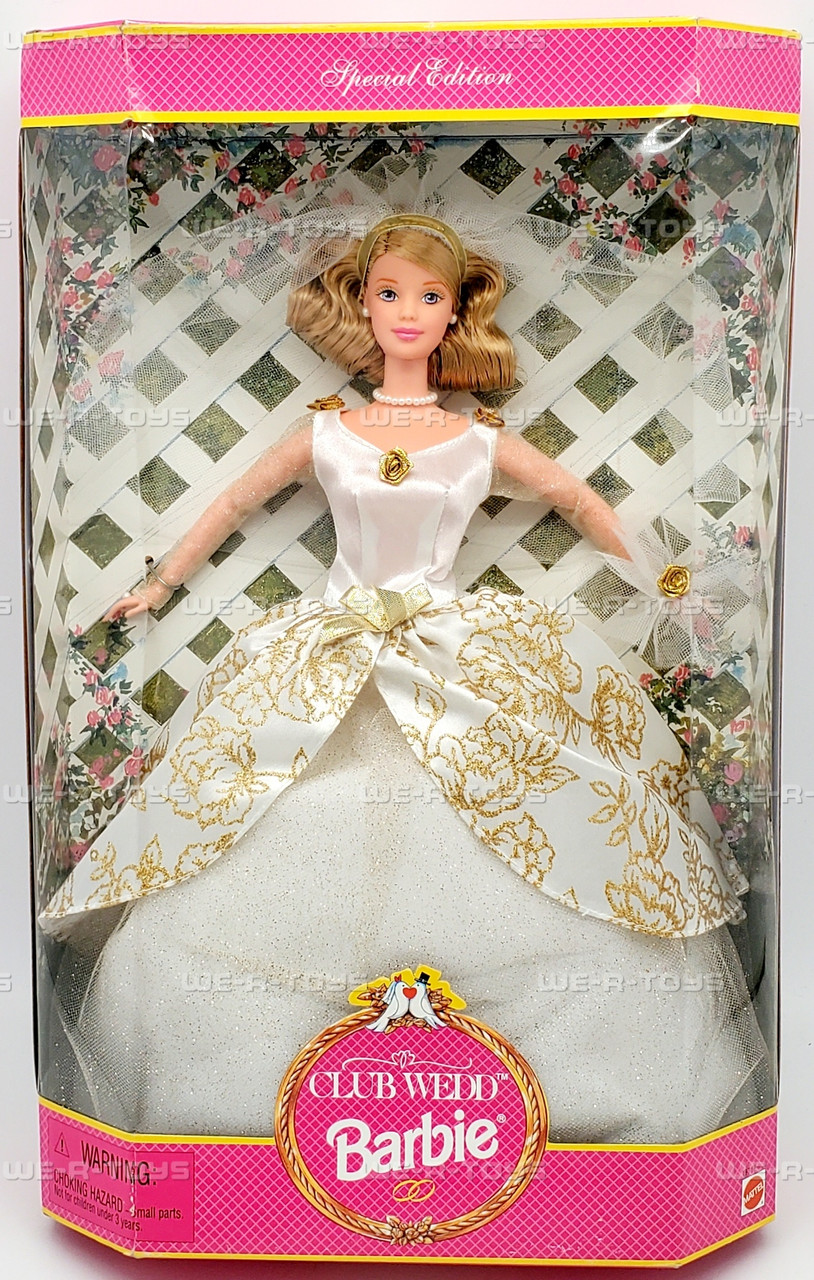 Club Wedd Barbie Doll 1997 Mattel 19717