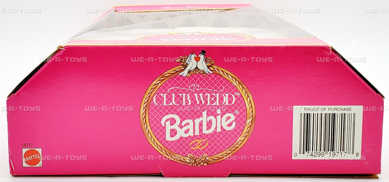 Club Wedd Barbie Doll 1997 Mattel 19717