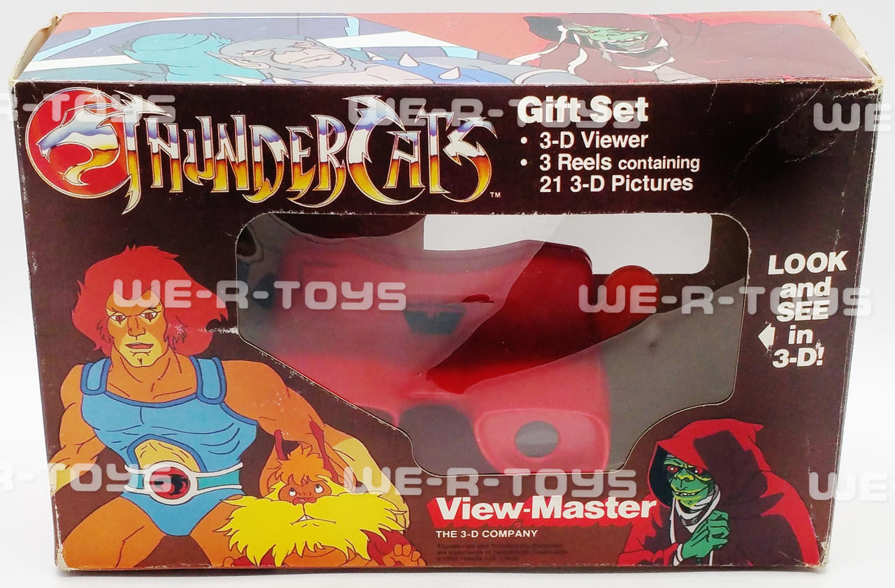 Thundercats 3D Viewer Gift Set View-Master 1985 No. 2365 USED - We
