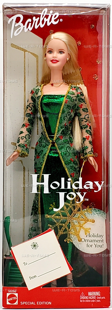 Holiday Joy Barbie Doll 2003 Mattel 56286