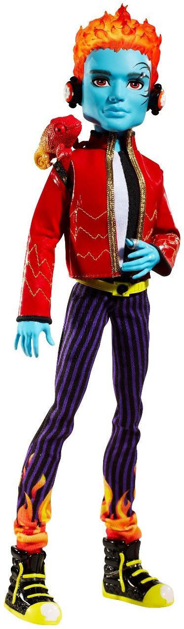 Monster High Wave 1 Holt Hyde Doll and Pet Chameleon