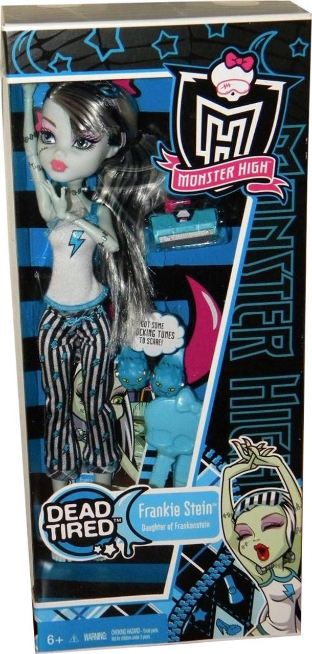 Monster High Dead Tired Frankie Stein Doll 2010 Mattel V7975