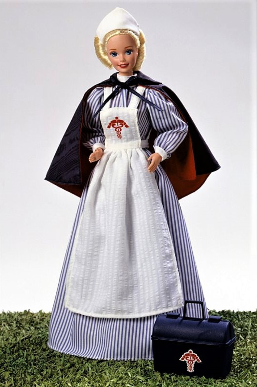 Civil War Nurse Barbie Doll American Stories Collection 1995