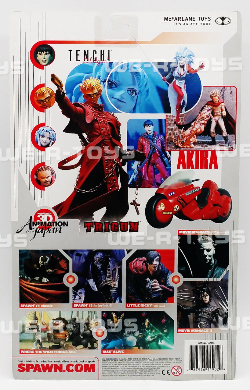 McFarlane's 3D Animation from Japan Akira Kaneda Action Figure