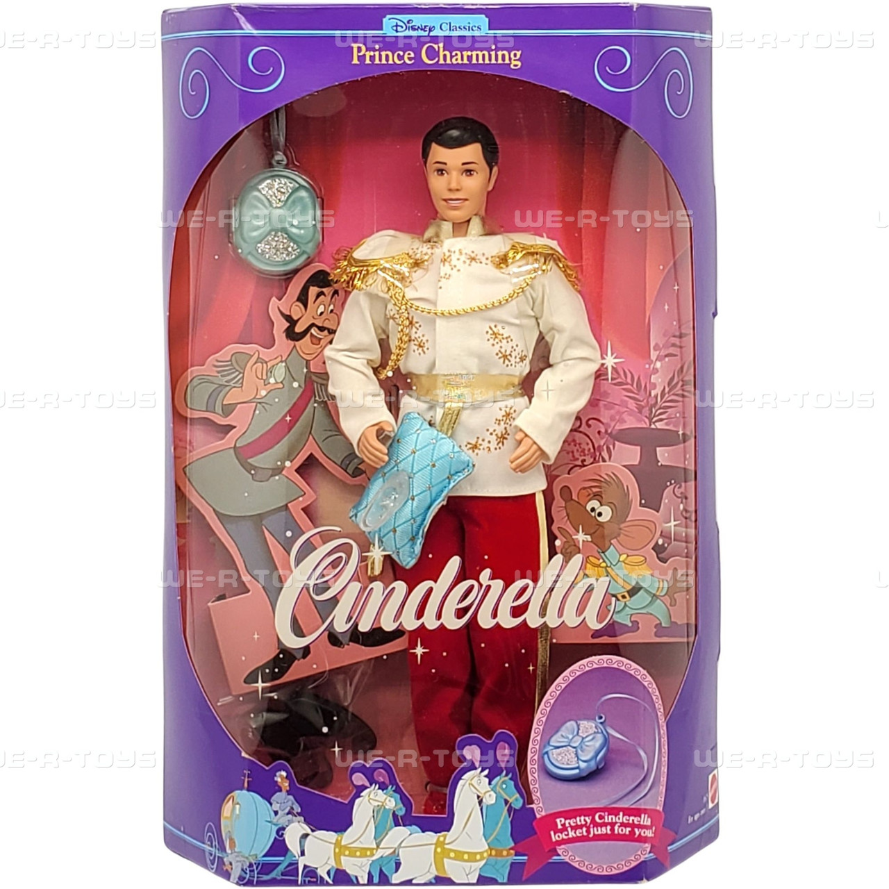 Disney Classics Cinderella Prince Charming Doll 1991 Mattel #1625