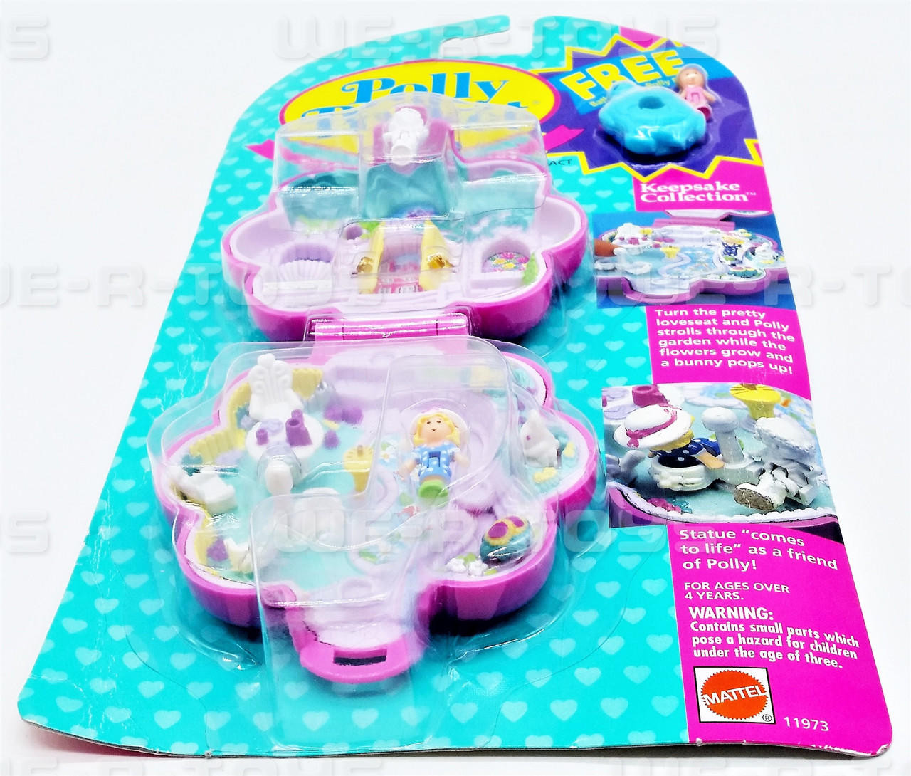 Polly Pocket Keepsake Collection Garden Surprise Compact 1994