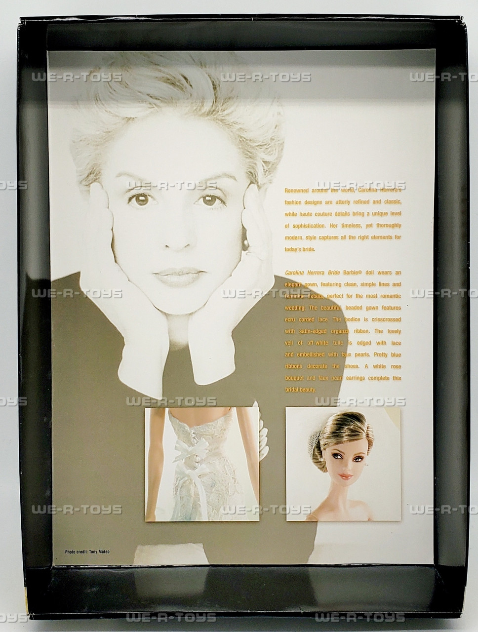 Barbie Collector Carolina Herrera Designer Bride Doll Gold Label