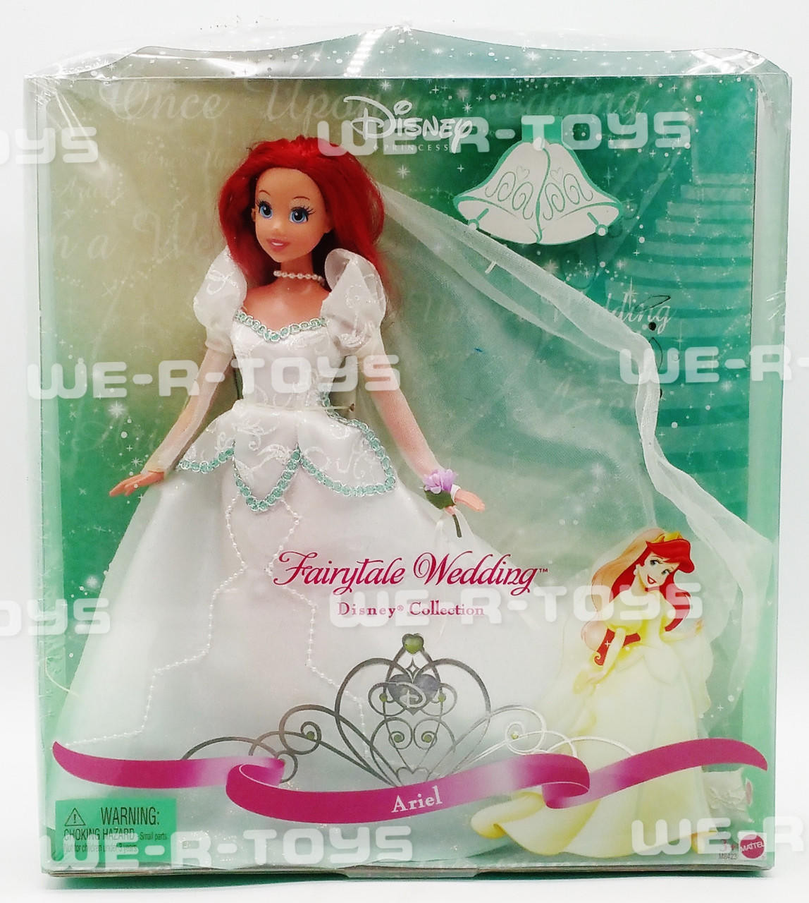 Disney's The Little Mermaid Fairytale Wedding Ariel Doll Mattel 2008 #M8423 NRFB - We-R-Toys Disney's The Little Mermaid Fairytale Wedding Ariel Doll Mattel 2008 #M8423 NRFB - We-R-Toys