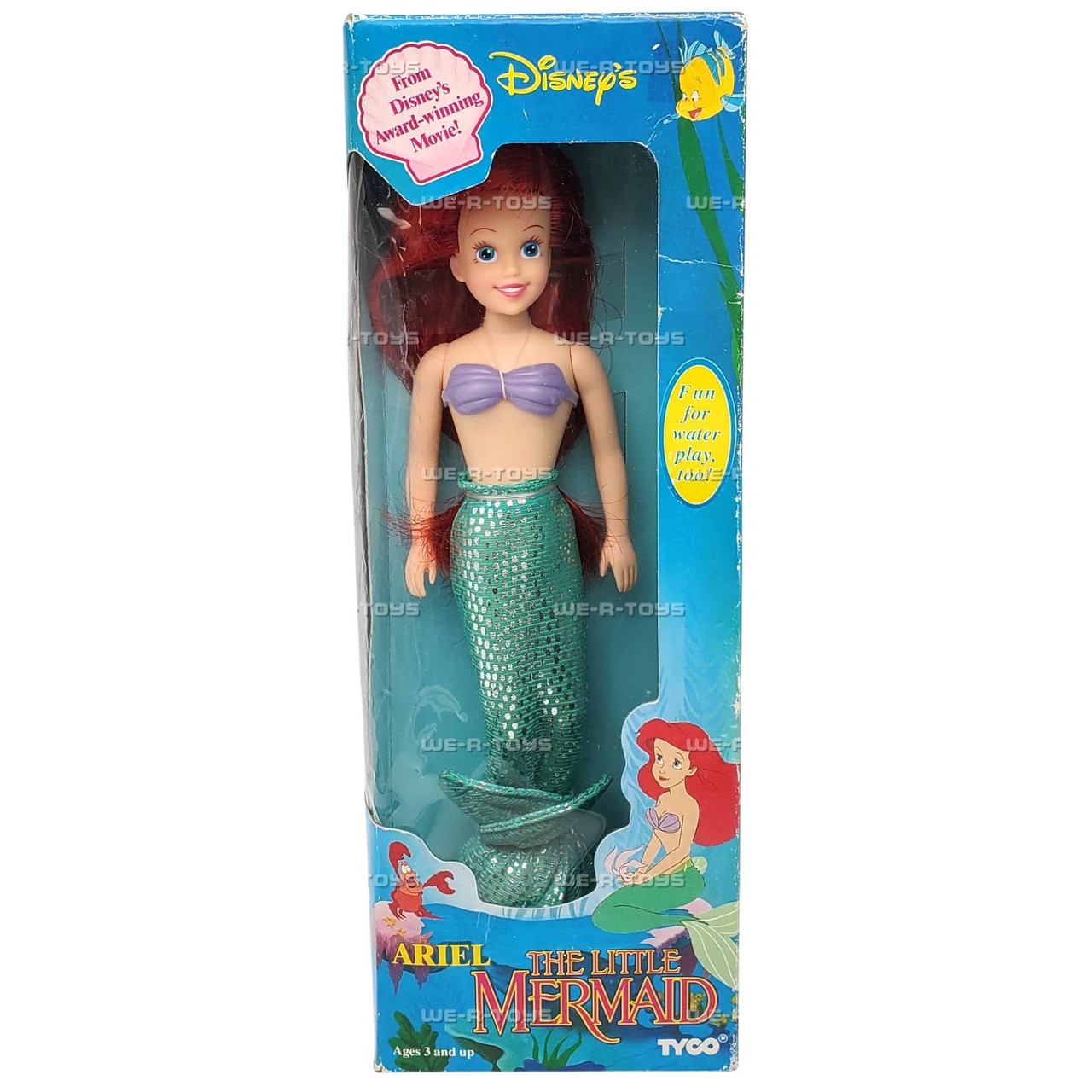 Disney's The Little Mermaid Ariel Doll Tyco 1801 NRFB - We-R-Toys Disney's The Little Mermaid Ariel Doll Tyco 1801 NRFB - We-R-Toys