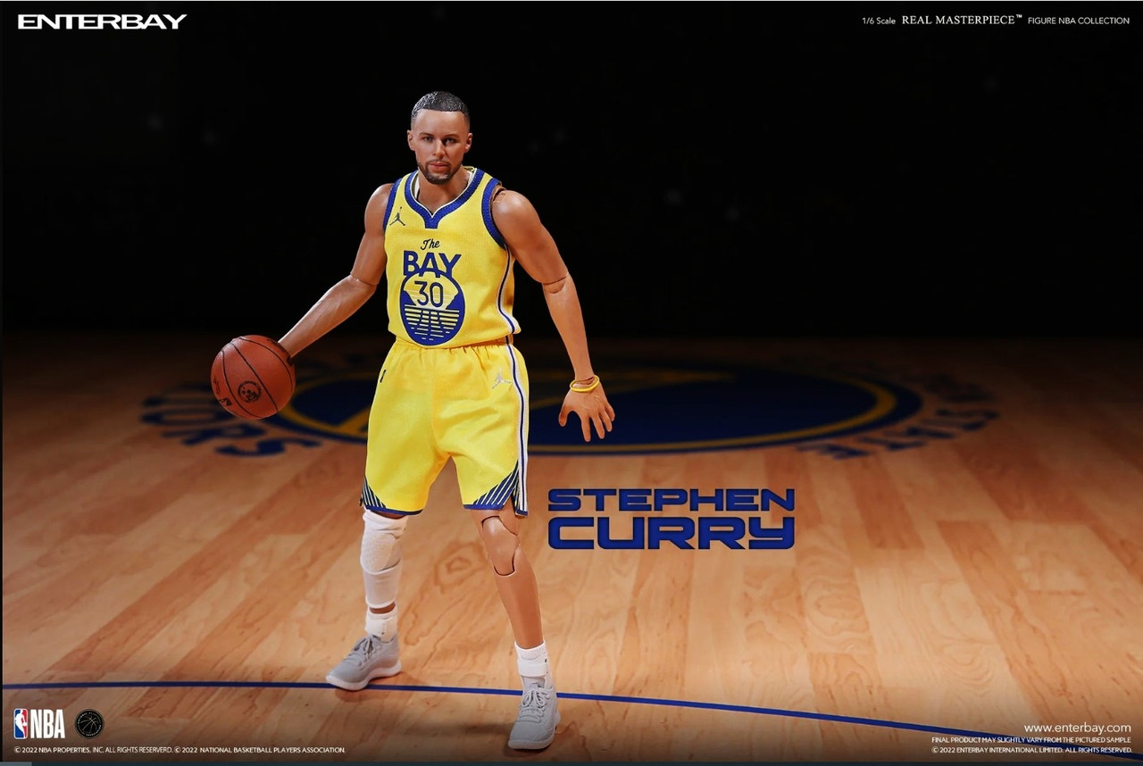 NBA Stephen Curry 1:6 Scale Real Masterpiece Action Figure