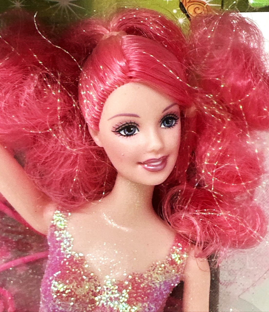 その他 fairy Barbie Fairytopia Pink Sparkle Fairy Doll with Pop-Up Book