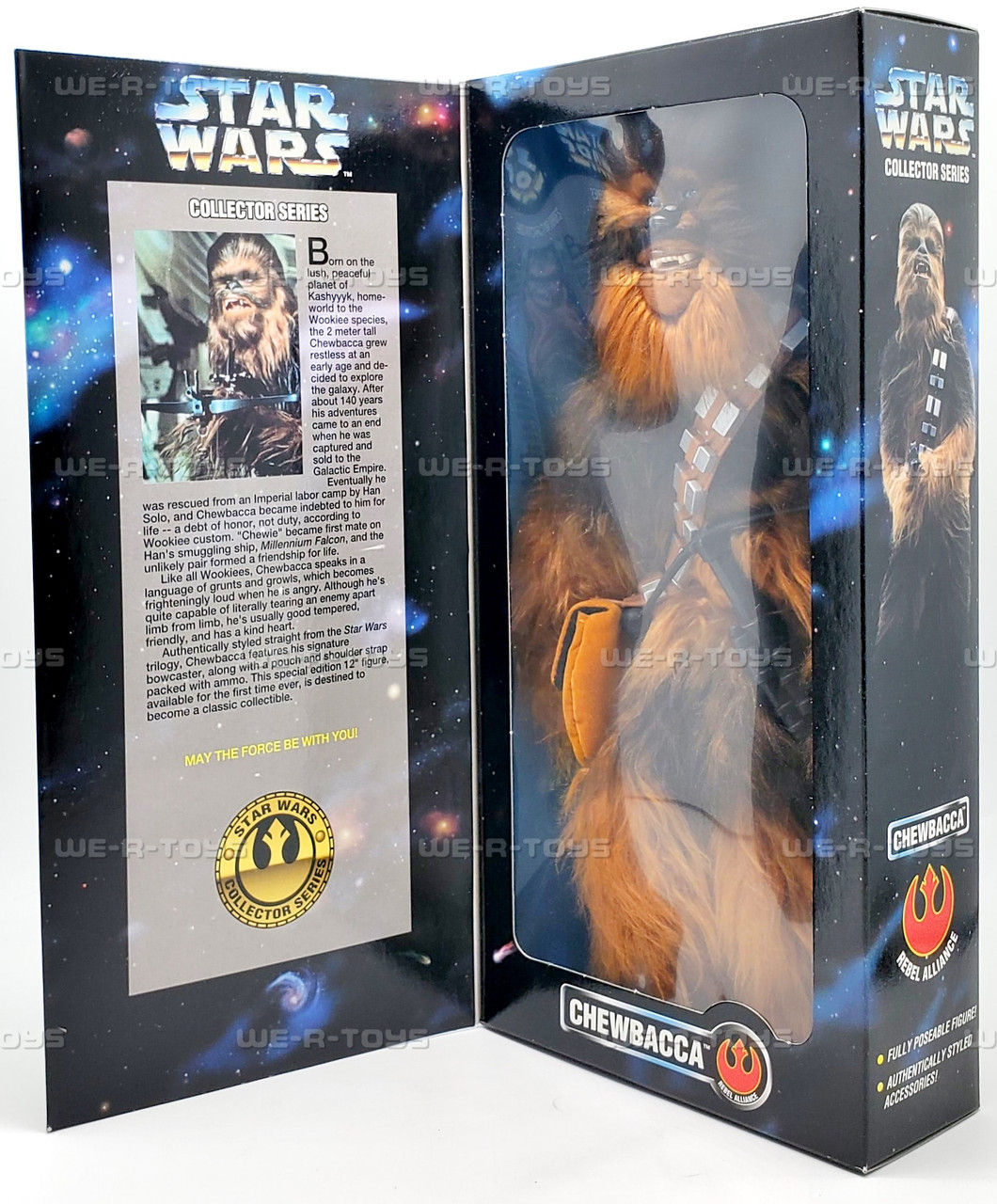 Star Wars Collector Series Chewbacca Rebel Alliance Figure 1996