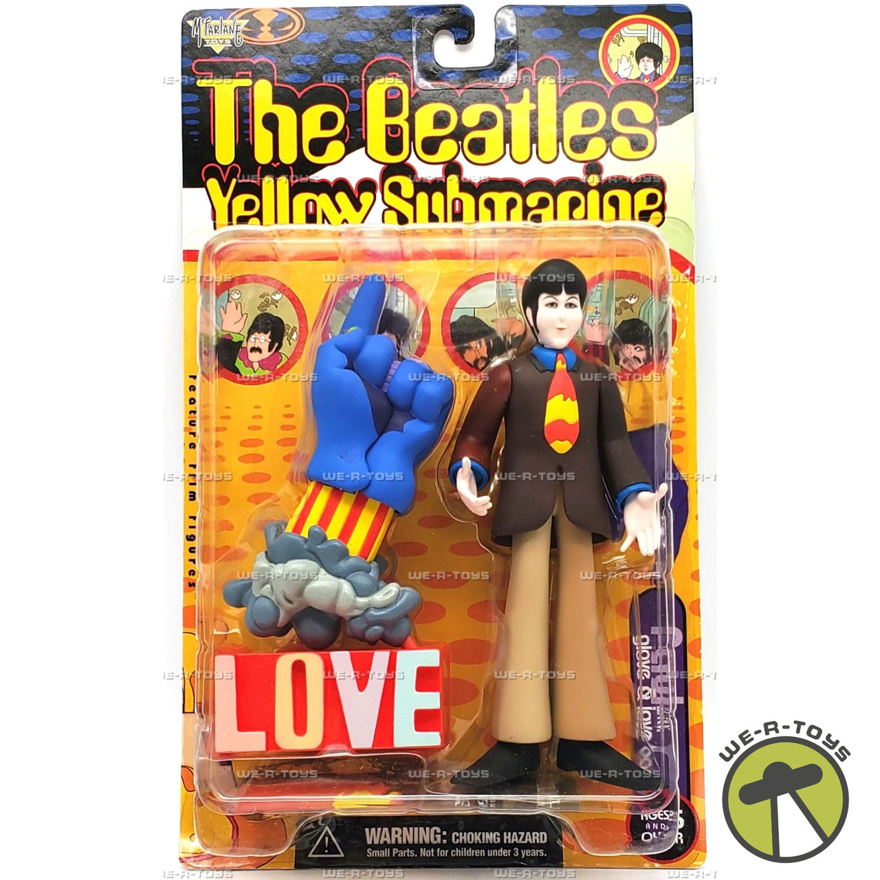 【XL程度】1999 The Beatles Yellow Submarine The Beatles Vintage 1999 McFarlane Toys Yellow Submarine