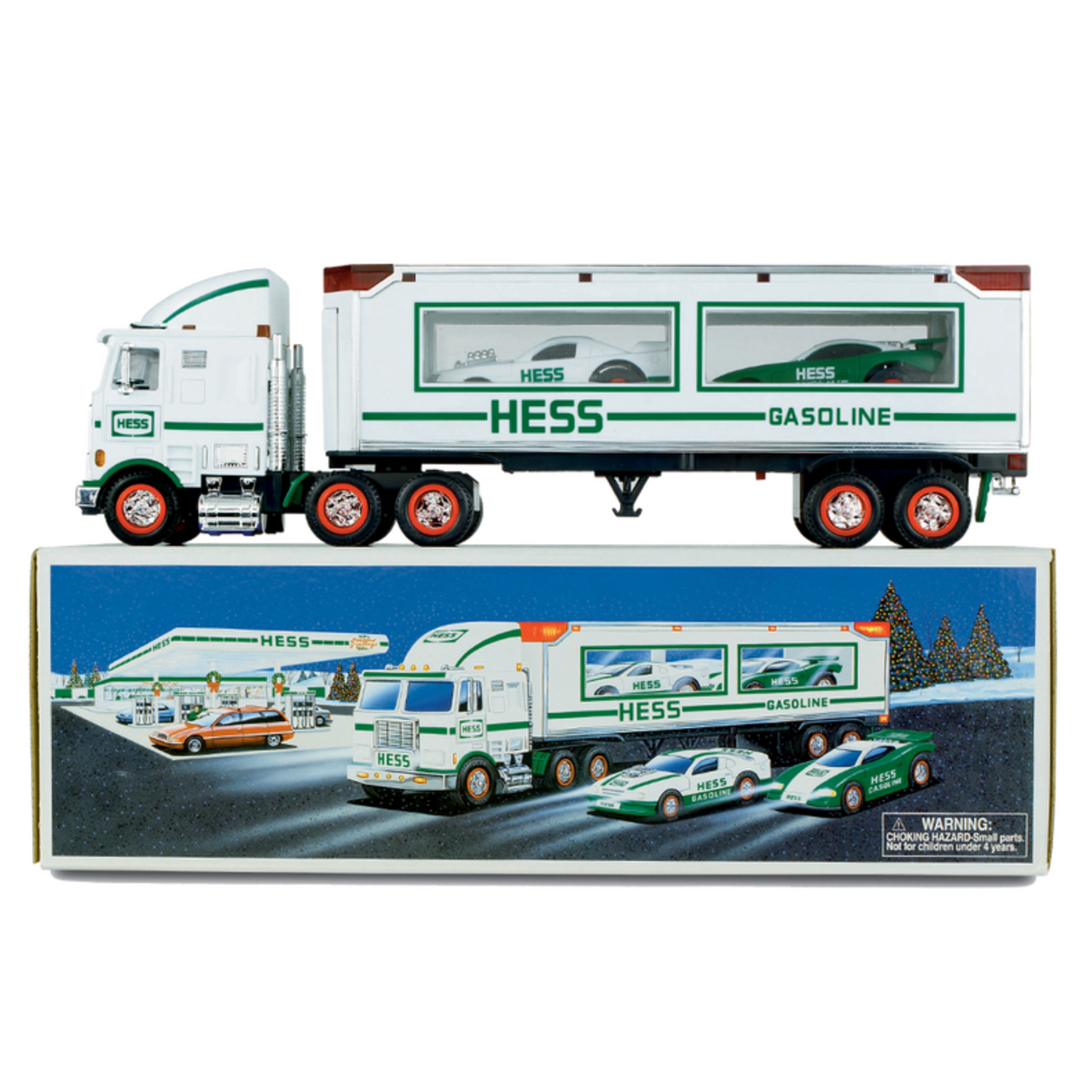 Hess Toy Tanker 2024 60th Anniversary Fire Truck With Car And