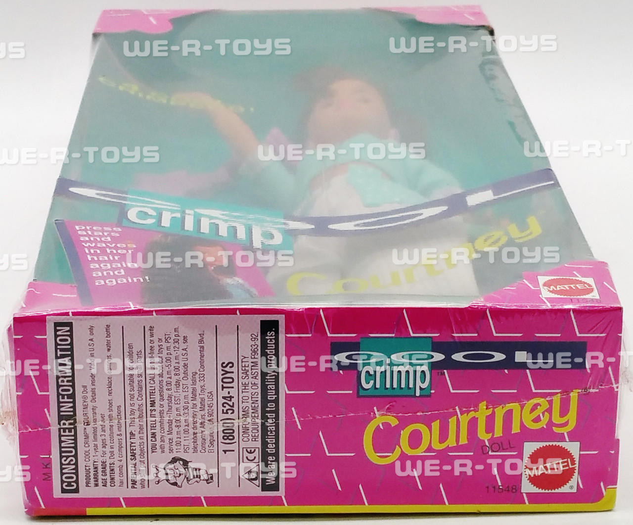 Barbie Cool Crimp Courtney Doll Mattel 1993 #11548 NRFB - We