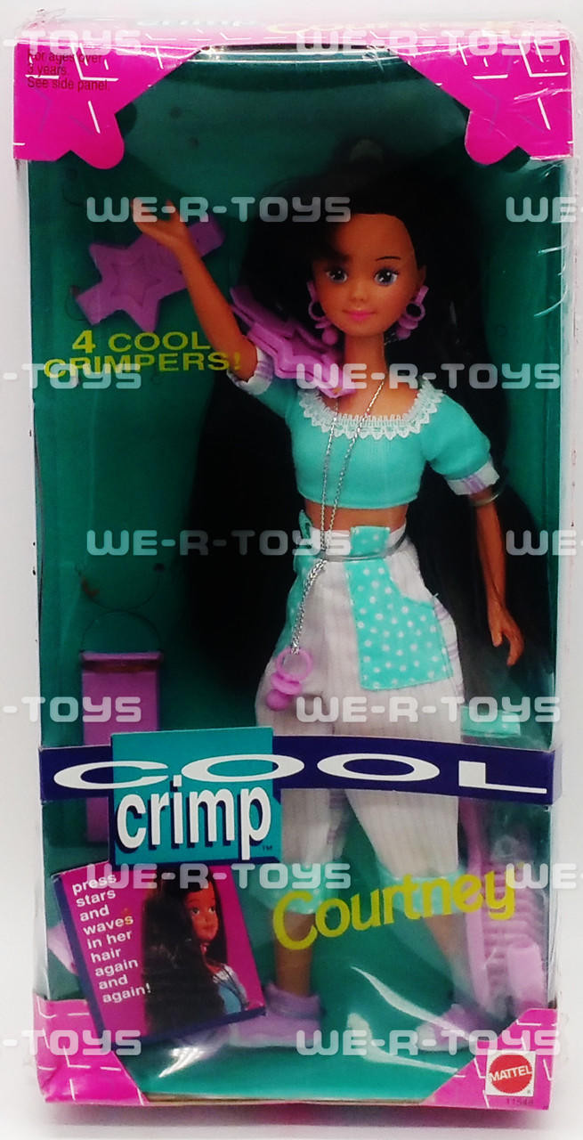Barbie Cool Crimp Courtney Doll Mattel 1993 #11548 NRFB - We