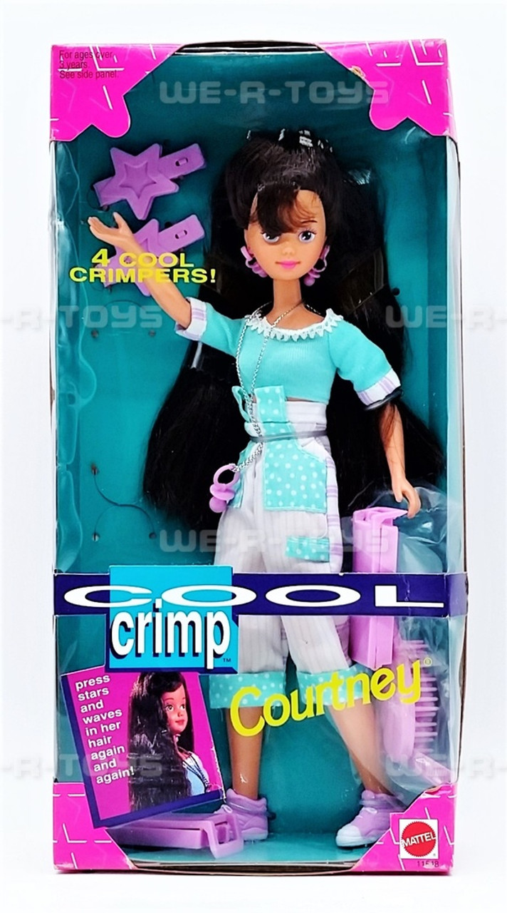 One More Minute for Courtney, Pleaseバレリー Barbie Cool Crimp Courtney Doll Mattel 1993 #11548 NRFB - We