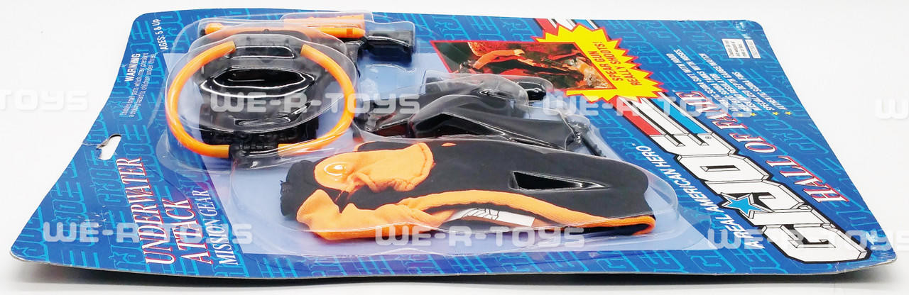 G.I. Joe Hall of Fame Underwater Attack Mission Gear