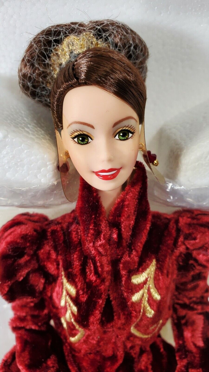 Barbie Holiday Ball Porcelain Doll 1997 Mattel 18326 - We-R-Toys