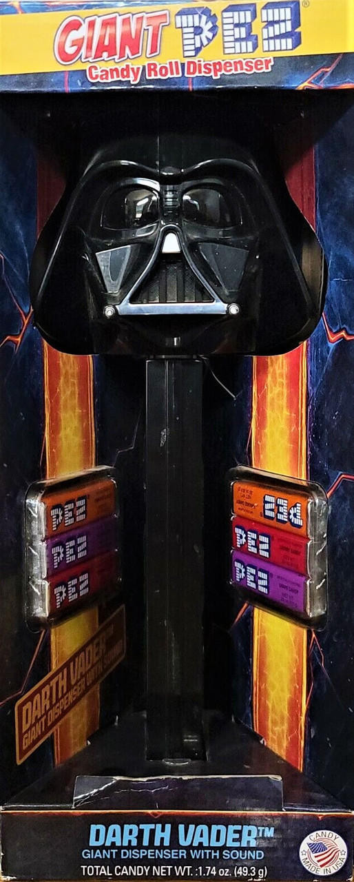 Giant PEZ Star Wars Darth Vader Candy Roll Dispenser with Sound