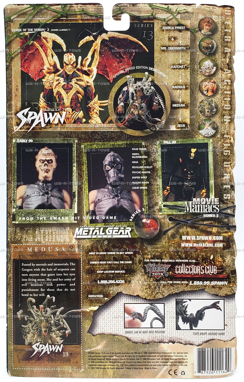 Curse of the Spawn Series 13 Medusa Action Figure McFarlane 1998