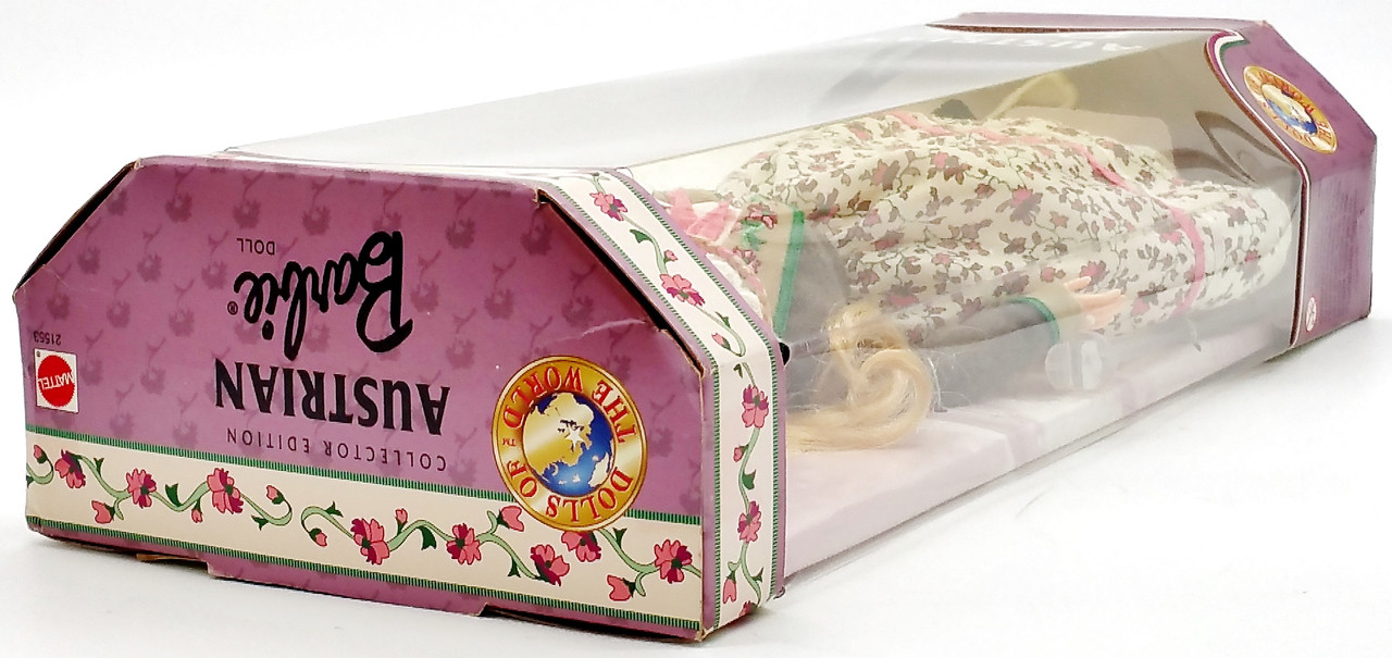 Austrian Barbie Dolls of the World Collector Edition 1998 Mattel