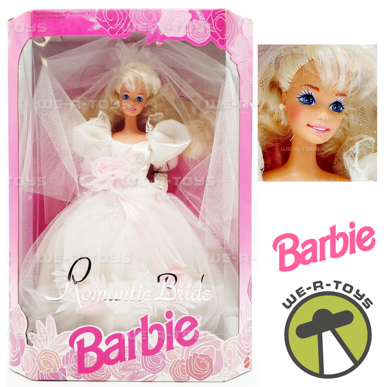 Romantic Bride Barbie Doll 1992 Mattel 1861