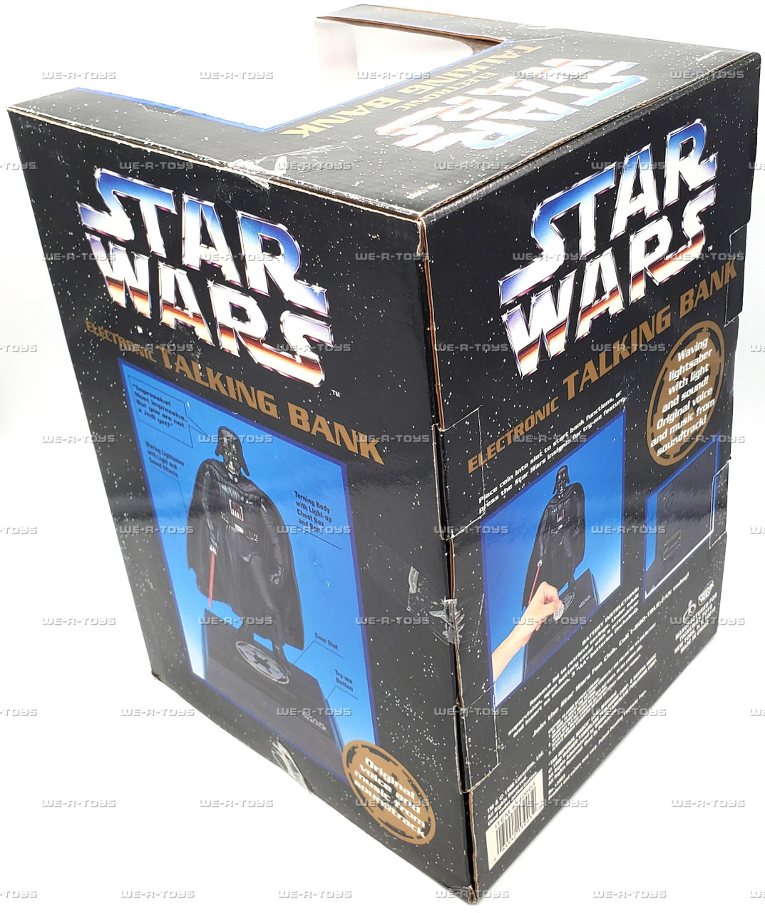 Star Wars Darth Vader Electronic Talking Bank 1996 Think Way Toys