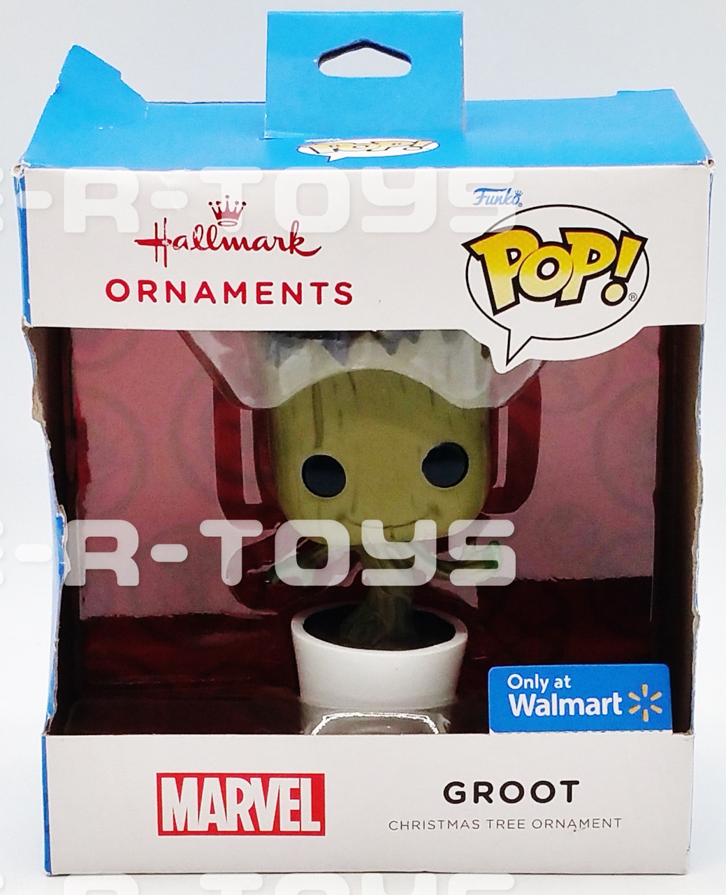 NEW Hallmark 2022 Funko Pop! Marvel GROOT Christmas Ornament