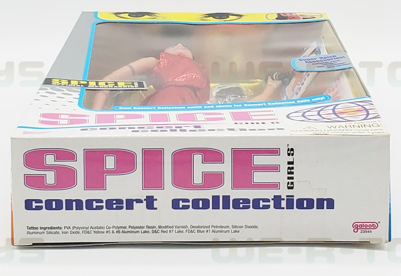Spice Girls Concert Collection Mel C Sporty Spice Doll 1998 Galoob ...