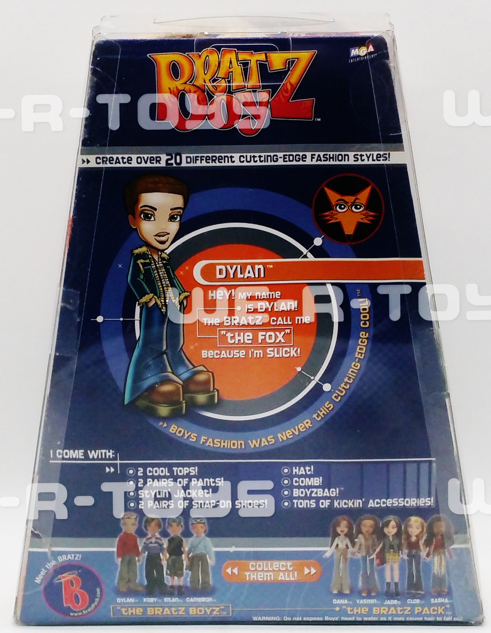 Bratz Boyz Dylan Nu-Cool Collection by MGA 2003 BRAND NEW SEALED