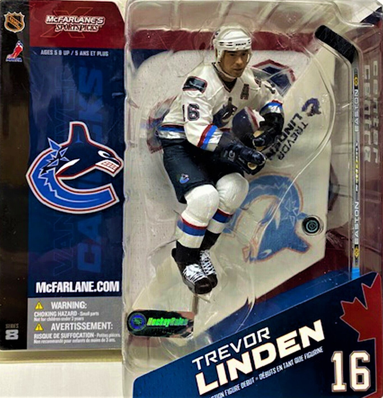 McFarlane+Toys+NHL+Series+6+Markus+Naslund+Vancouver+Canucks for