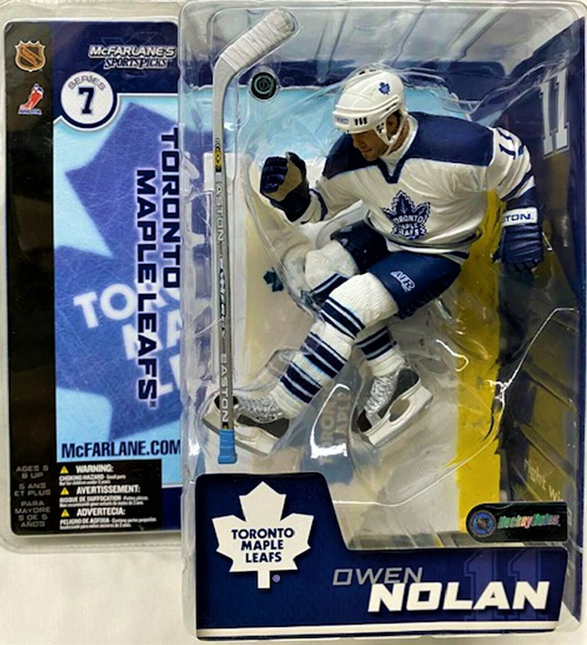 McFarlane Toys NHL Sports Picks Series 7 Owen Nolan Toronto Maple Leafs  Figure