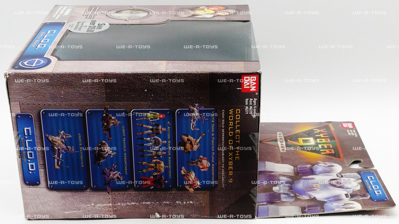 Saban's Xyber 9 New Dawn C.L.O.D. Battle Robot Action Figure