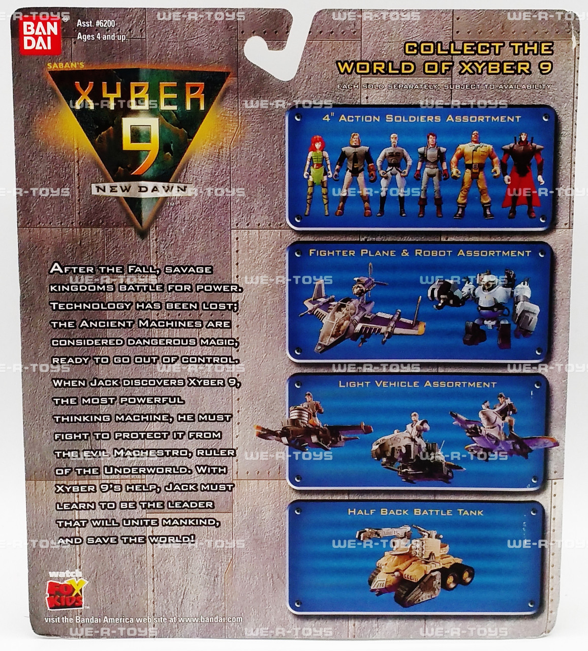 Xyber 9: New Dawn, C.L.O.D. Battle Robot, Bandai, 1999
