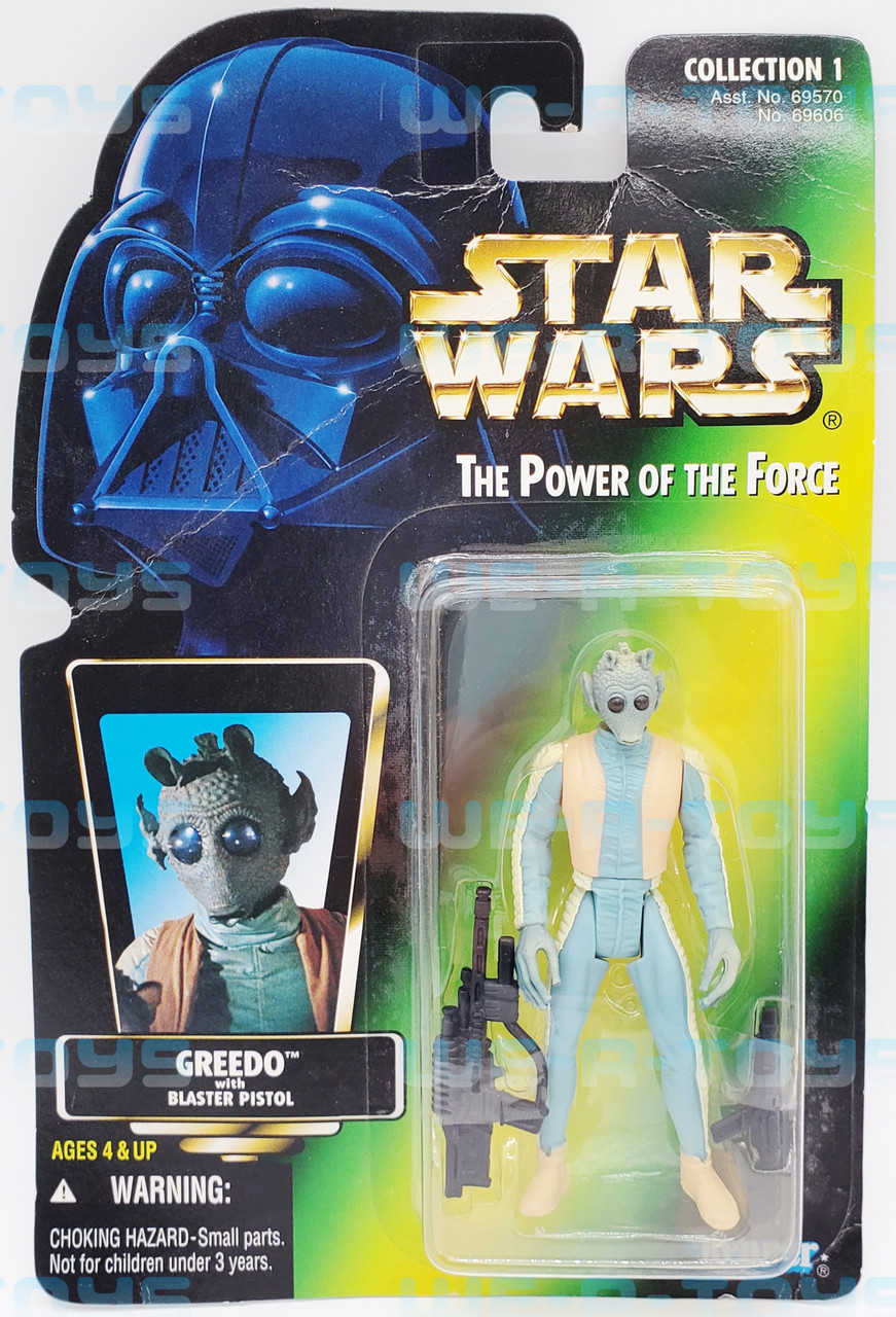 Star Wars POTF GREEDO Kenner 1996 No.69606 NRFB - We-R-Toys