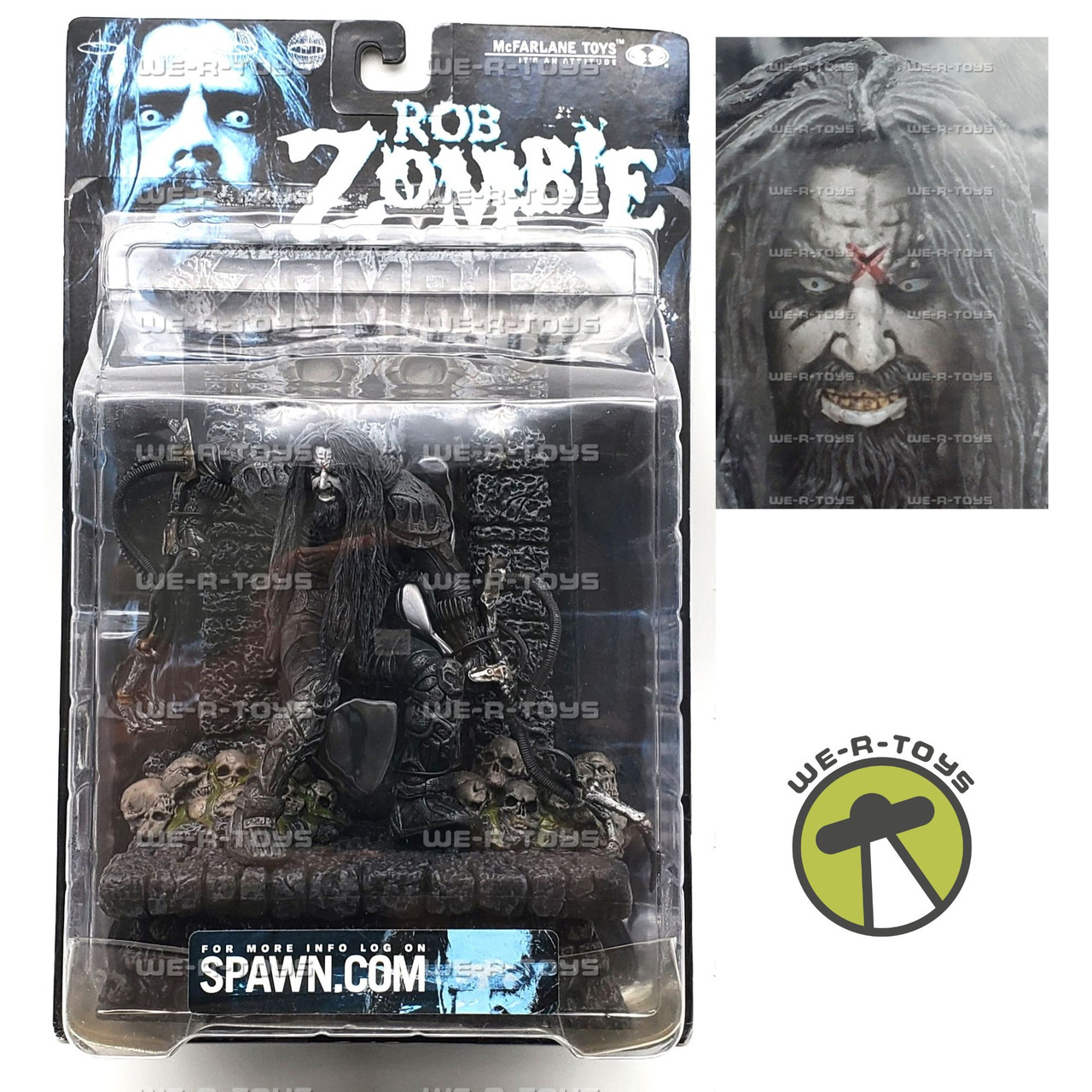ThreeAAction Portable2体セット1/12フィギュアゾンブキン Rob Zombie Super Stage Action Figure 2000 McFarlane Toys - We-R-Toys