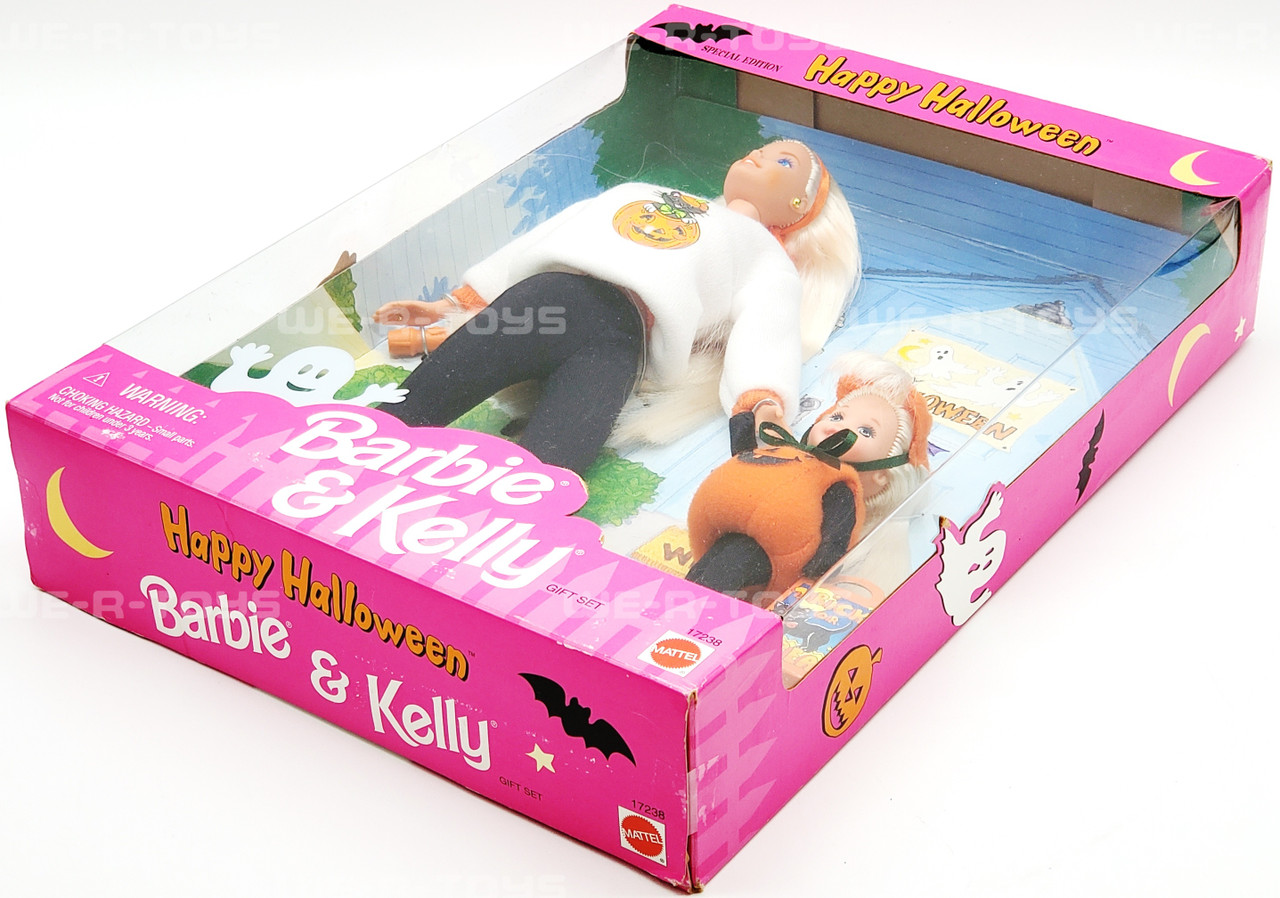 Happy Halloween Barbie and Kelly Special Edition Dolls 1996 Mattel 17238