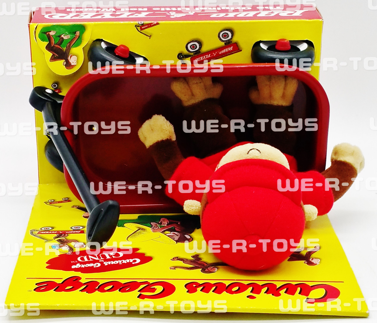 ❤️希少❗️ヴィテージUSA RADIO FLYER Curious e Vintage Curious George Radio Flyer The Original Little Red