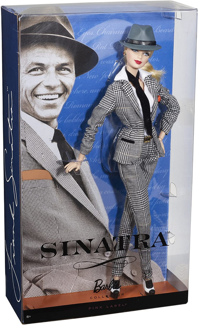 Frank Sinatra Barbie Doll Pink Label 2011 Mattel T7908 - We-R-Toys