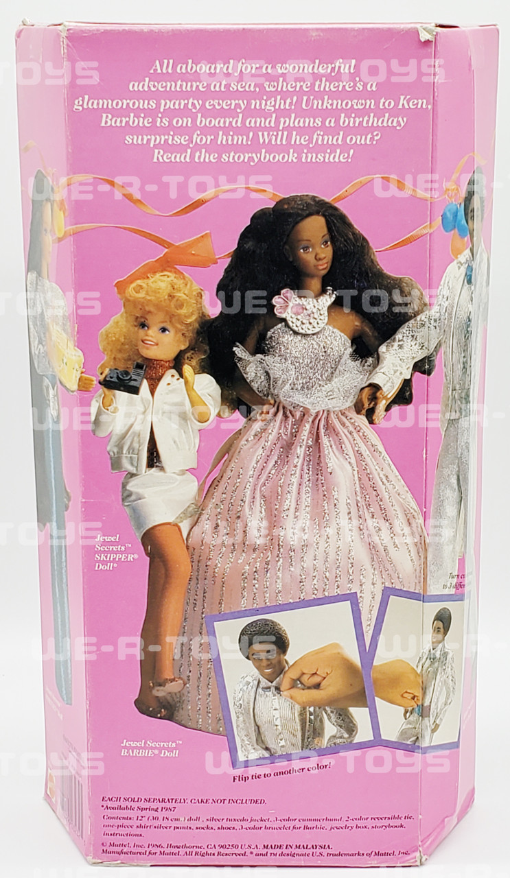 Barbie Jewel Secrets Ken Doll African American 12