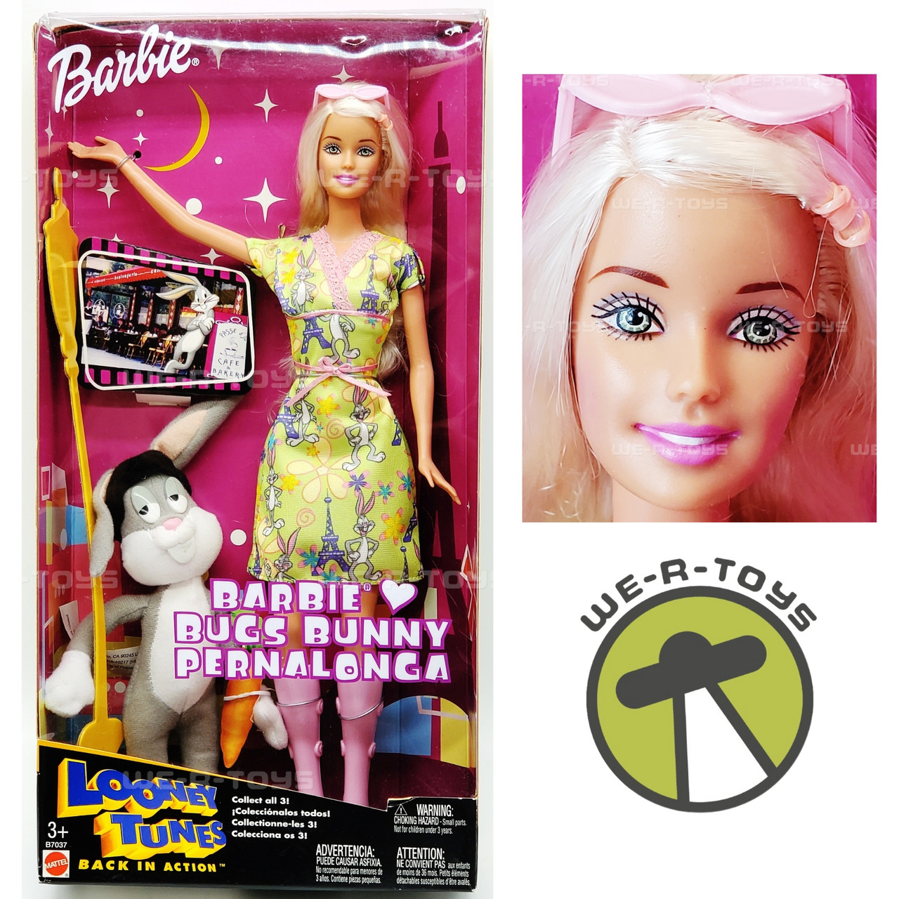 Barbie Loves Bugs Bunny Doll with Plush Looney Tunes Back in