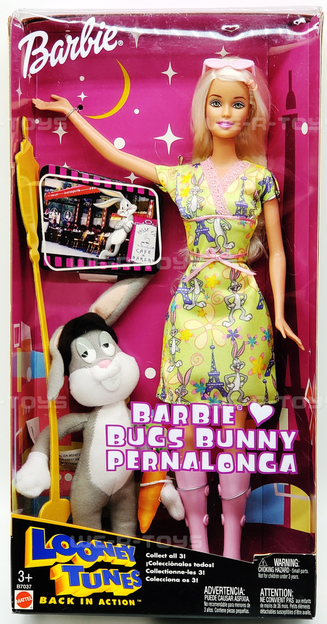 Barbie Loves Bugs Bunny Doll with Plush Looney Tunes Back in