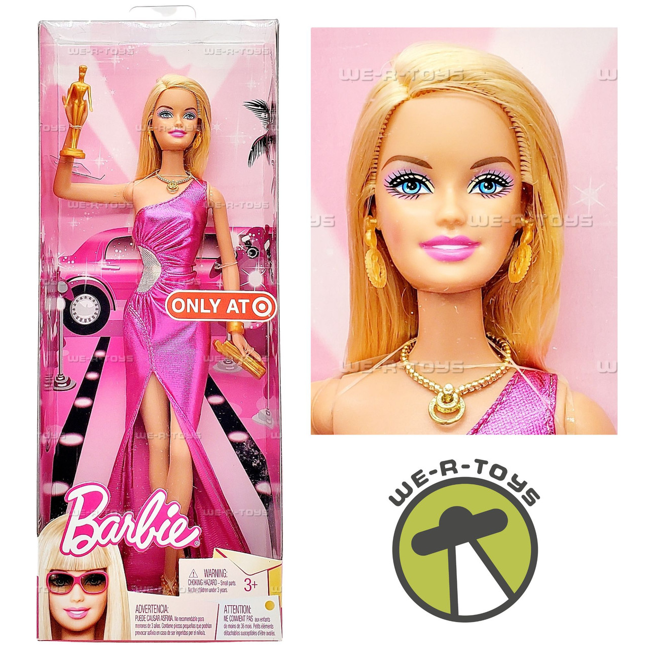 Target Dresses For Dolls Barbie Award Show Barbie Doll In Pink