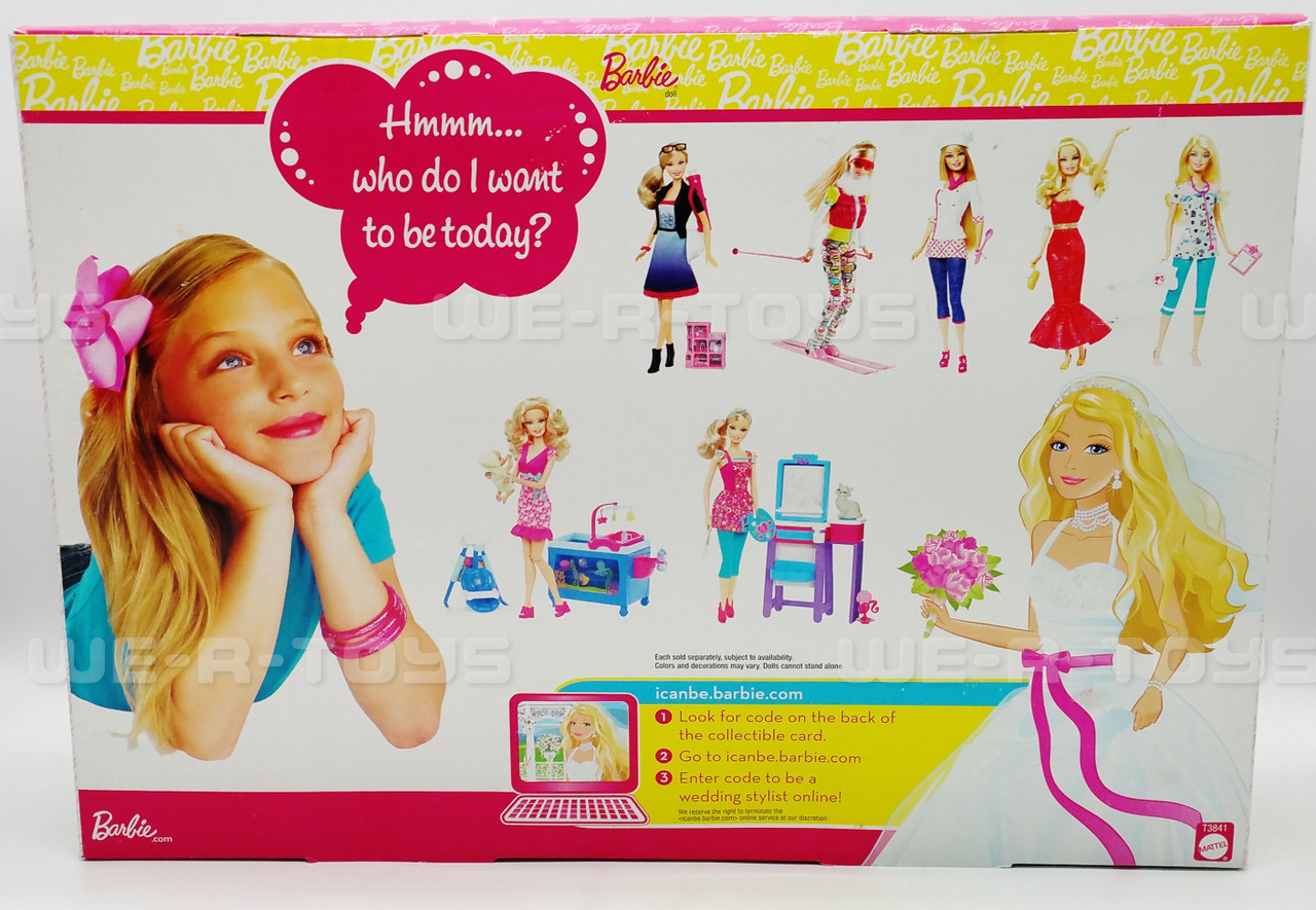 Barbie i can be... Wedding Bride Doll Set Target Exclusive 2009 Mattel T3841