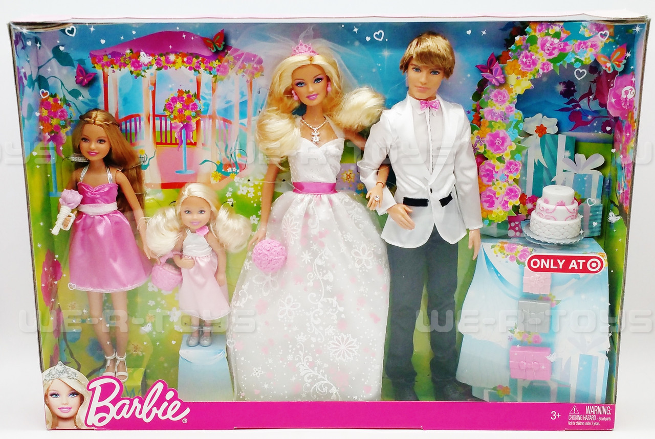 Barbie(バービー) I Can Be a Bride Wedding Set ドール 人形