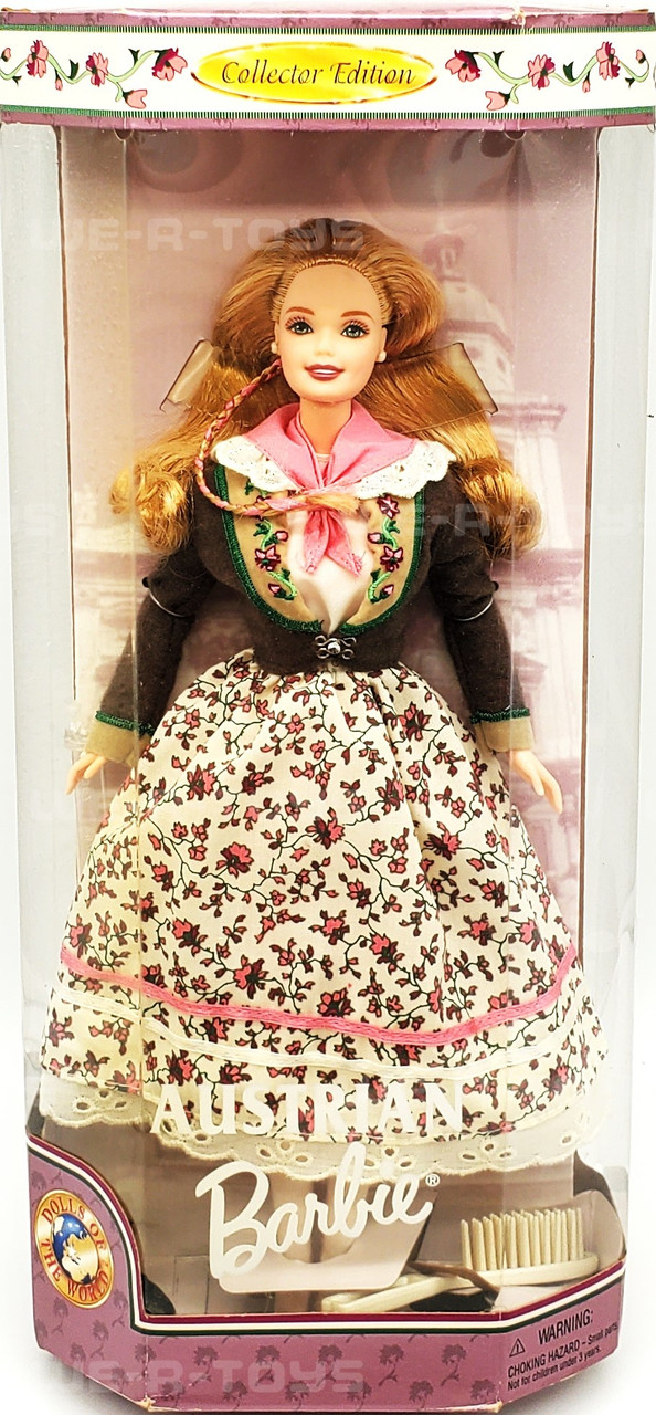 Austrian Barbie Dolls of the World Collector Edition 1998