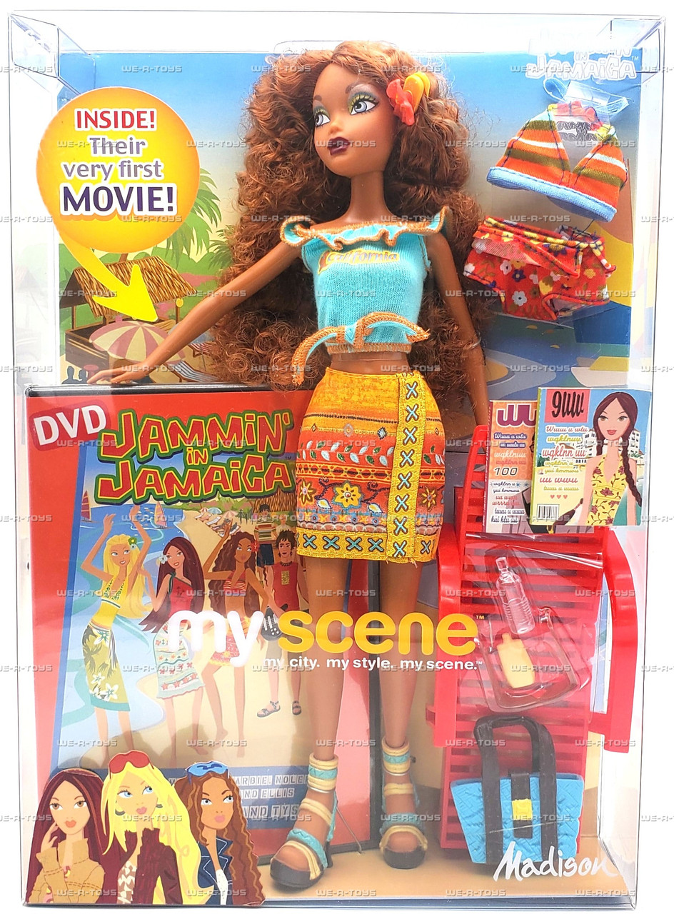 Barbie My Scene Jammin' In Jamaica Madison Doll Mattel 2003 No