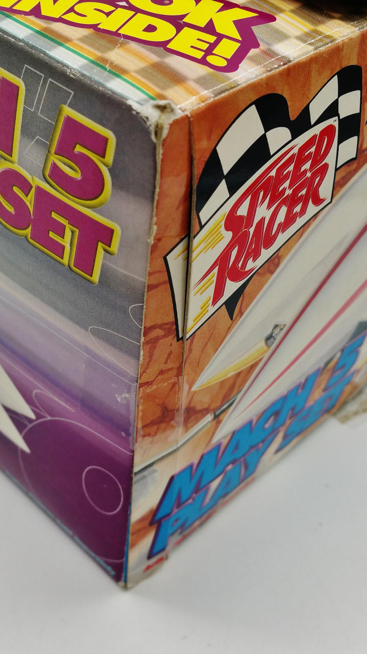 Speed Racer Mach 5 Vehicle Playset With Spridle & Chim Chim